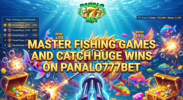 Master Fishing Games and Catch Huge Wins on Panalo777bet